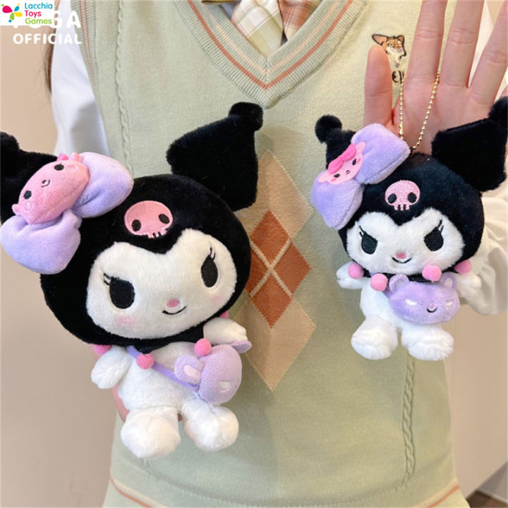 lt-ขายดี-ของเล่นตุ๊กตาการ์ตูนกำมะหยี่น่ารัก-kuromi-จี้ตุ๊กตา-cinnamoroll-สำหรับเด็กของขวัญของตกแต่งกระเป๋าหิ้ว-cod