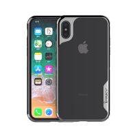 iPaky Luxury Electroplated Clear Silicone TPU Case for Apple iPhone X Xs เคส ไอปากี้ รุ่นลักซ์ชัวรี่ อิเล็กโทรเพลต ซิลิโคน ทีพียู สำหรับ แอปเปิ้ล ไอโฟน สิบ สิบเอส หลังใส กันกระแทก