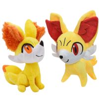 อะนิเมะ Fennekin โปเกมอนของเล่นกำมะหยี่ยัดไส้สัตว์ตุ๊กตาการ์ตูนน่ารักของขวัญสำหรับเด็ก Kids Toys 19ซม./29ซม