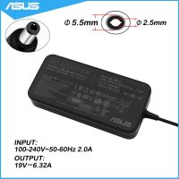 อะแดปเตอร์สำหรับ Asus ไฟฟ้ากระแสสลับ120W Charger Laptop 5.5*2.5Mm PA-1121-28 ADP-120RH B A15-120P1A X555DA FX504GD FX503VD X705BA X555LA