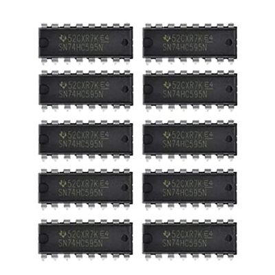 10PCS IC 74HC595 74HC595N SN74HC595N DIP-16 Logic-Shift Register