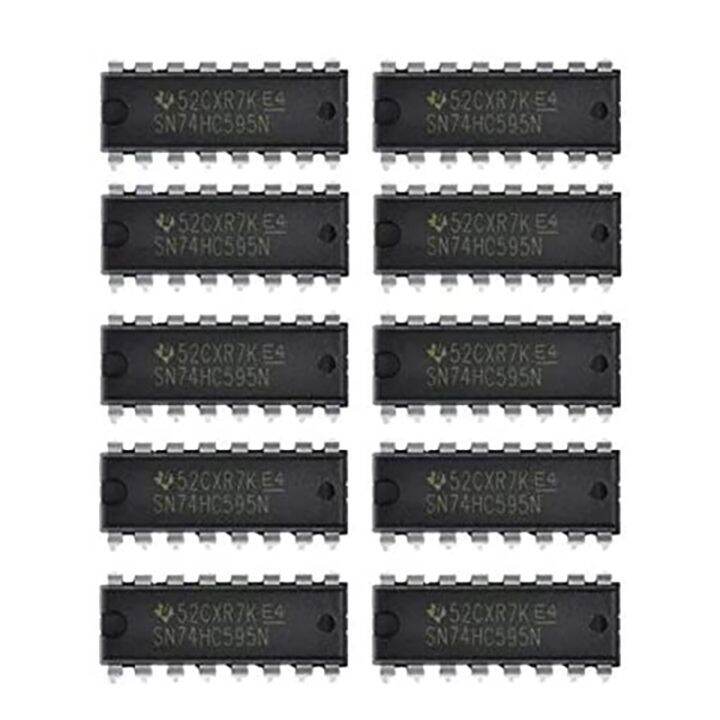 10pcs-ic-74hc595-74hc595n-sn74hc595n-dip-16-logic-shift-register