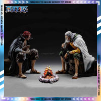 One Piece Rayleigh Silver Figure Shanks Anime Figures Rayleigh Silver Figures Special Bonfire Delivery Action Figure PVC Collectible Toys