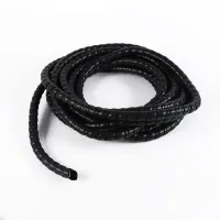 2M Long 8/10/12mm Cable Protection Sleeving Spiral Wound Flexible Wire Organizer Insulation Sleeve Wire Winding Protector