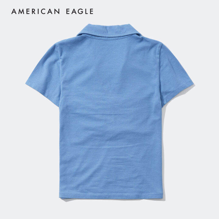 american-eagle-ruched-front-polo-t-shirt-เสื้อโปโล-ผู้หญิง-ewts-037-8605-400