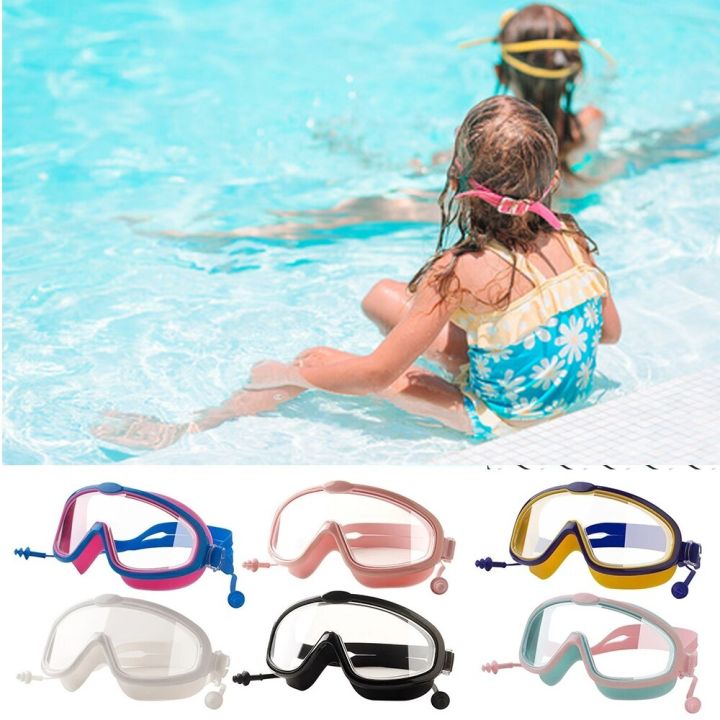 outdoor-swim-goggles-earplug-2-in-1-set-for-kids-anti-fog-uv-protection-swimming-glasses-with-earplugs-for-4-15-years-children-power-points-switches