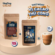 Combo túi 50g bột cacao nguyên chất dòng Origin thượng hạng và Túi 50g bột