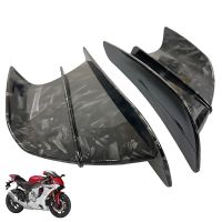 ❂❐❃ Universal Motorcycle Winglet Aerodynamic Spoiler Wing with Adhesive Motorcycle Decoration Sticker For Yamaha YZF-R1 R3 R6 R125