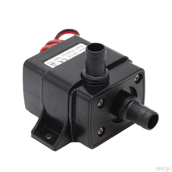 dc12v-ขนาดเล็ก240l-3ม-ชม-c93u-ปั๊มน้ำมอเตอร์กันน้ำไร้แปรงถ่าน