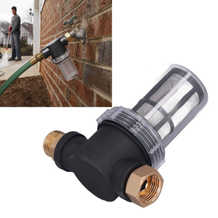 [pantorastar] Garden Hose Filter For Pressure Washer Inlet Water Inline