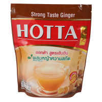 HOTTA ฮอทต้า เครื่องดื่มขิงผงสำเร็จรูปสูตรเข้มข้น ผสมหญ้าหวานสกัด 210 g.