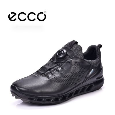 ECCO Genuine Leather Golf Shoes Men Waterproof Breathable Sports Spikeless Running 102114 ADR5