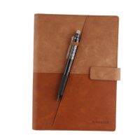 Elfinbook X Erasable โน๊ตบุ๊คหนังนำมาใช้ใหม่สมาร์ท Wirebound โน๊ตบุ๊คที่เก็บคลาวด์ที่เก็บแฟลช