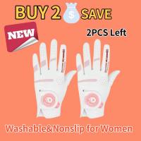 [DDAM GOLF] 2PCS Non Slip And Washable Golf gloves for Women [LEFT]