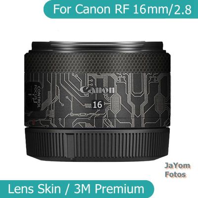 Rf16mm/2.8เลนส์กล้องถ่ายรูปห่อสติกเกอร์ฟิล์มป้องกันสติ๊กเกอร์ติดบนตัวเครื่องสำหรับ Canon RF 16Mm F2.8 STM 16 F/2.8 RF16MM RF16 1:2.8