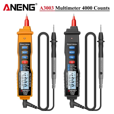 ▬✎ ANENG A3003 Digital Pen Multimeter Professional 4000 Counts Smart Meter with NCV AC/DC Voltage Resistance Capacitance Testers