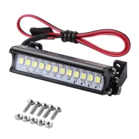 55mmm 12 LED สูงสดใสโดมแสงโคมไฟหลังคาสำหรับ110 RC รถรุ่นสากล