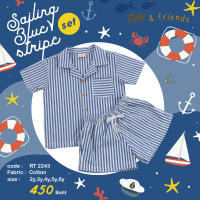 Sailing Blue Shirt Set