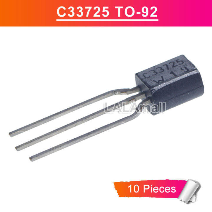 10pcs C33725 TO92 BC33725 2SC33725 TO92 NPN Amplifier Transistor new