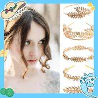 【COD】Golden Tiara Headwear เครื่องประดับผมงานแต่งงานมงกุฎผม Hoop