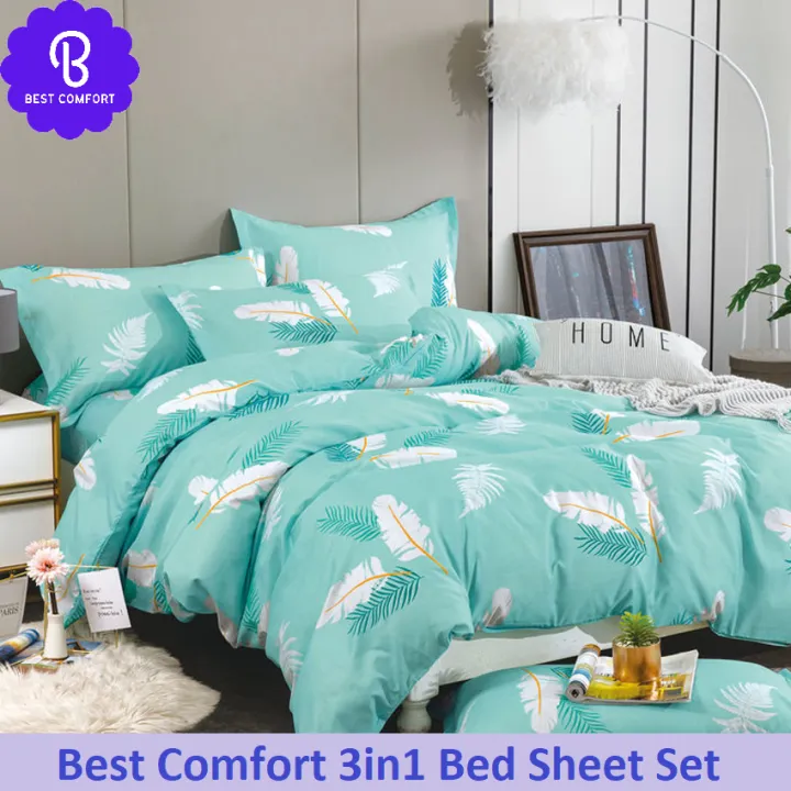 cyan bed sheets