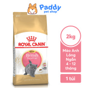 HCM2kg Hạt Cho Mèo Con Anh Lông Ngắn Royal Canin British Shorthair Kitten