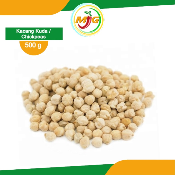 Ez Bizy Chickpeas Kacang Kuda Raw 500g Nuts Kacang Putih Kacang