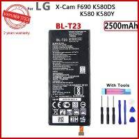 【】 Moon Deals 100% BL-T23ของแท้สำหรับ X Cam X-Cam XCam K580Y K580DS F690 T23 BL 2500MAh โทรศัพท์พร้อมเครื่องมือของขวัญ