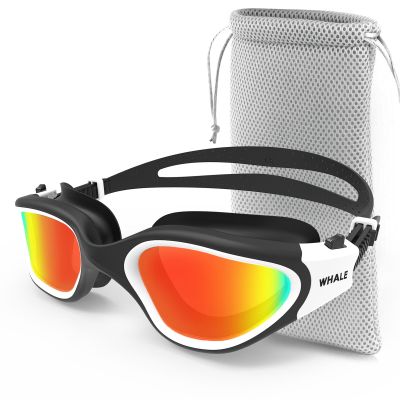 Professional Adult Anti-Fog UV Protection Lens Men Women Polarized Swimming Goggles Waterproof Adjustable Silicone Swim Glasses Goggles