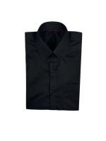 KINGMAN Black Classic Collar Shirt เสื้อเชิร์ตแขนยาว เสื้อเชิ้ตคอปก เสื้อเชิ้ต เสื้อเชิ้ตชาย เสื้อเชิ้ตเท่ๆ เสื้อเชิร์ต เสื้อเชิร์ตชาย ตัดเสื้อเชิ้ต