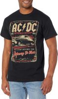 Liquid Blue Mens AC/DC Speed Shop T-Shirt