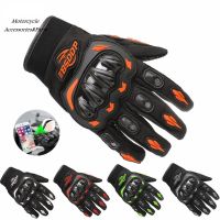 ❣◑ Summer Motorcycle Gloves Breathable Full Finger Guantes Luvas Outdoor Sports Protection Waterproof Racing Riding Accessories