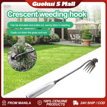 1pcs Weeding Tool Root Pulling Tool 4 Teeth Garden Weeding Artifact Hand  Weeder