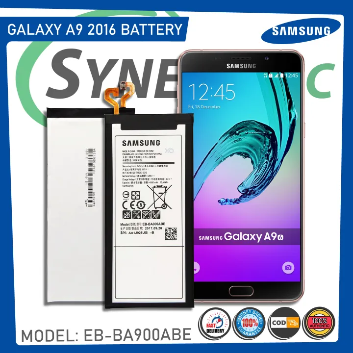 For Samsung Galaxy A9 2016 Battery Original, Fit A910F, A900, A9000, Model:  EB-BA900ABE (4000mAh) High Quality Phone Battery, Synergific, Battery for Samsung  A9 2016 | Lazada PH