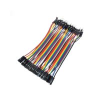 40 CABLES male female 10cm jumpers dupont 254 arduino pic protoboars