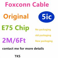 10pcs/lot Data Cable 5ic Original E75 Chip Foxconn Charger Cable 2M/6FT Sync USB Charging Cable for phone 8 7 6S XR XS MAX i11