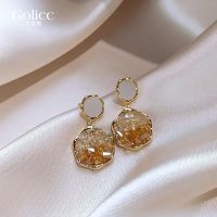 Vivienne Westwood Crystal earrings new 2023 hot style earrings for women sterling silver needle niche earrings design high-end light and luxurious temperament