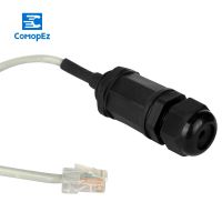 【COOL】 Advanced Instrument ขั้วต่อ RJ45กันน้ำ1ชิ้น Rj45 Ip68สายอีเทอร์เน็ตกันน้ำเทอร์มินัลเชื่อมต่อสายเคเบิลที่เชื่อมต่ออย่างรวดเร็ว