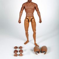 Collection 1/6 ZCToys Male Soldier Super Flexible Joint Muscular Black Body for 12 Action Figure Falcon Black Body Model