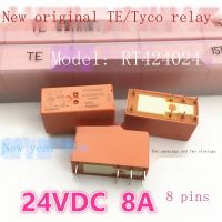 รีเลย์ TE Hyco ของแท้ใหม่1ชิ้น RT424024 24VDC สองเปิดปิด8ฟุต8A รับประกันของแท้