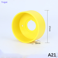 ?【Lowest price】Tirgat 22mm ปุ่มกดสวิทช์ป้องกันฝาครอบป้องกันป้องกันป้องกัน-ขาดลิฟท์ฉุกเฉินหยุดอุปกรณ์เสริมรอบเตือนแหวน