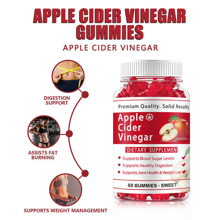 Apple Cider Vinegar Gummies Weight Management Slimming Naturally