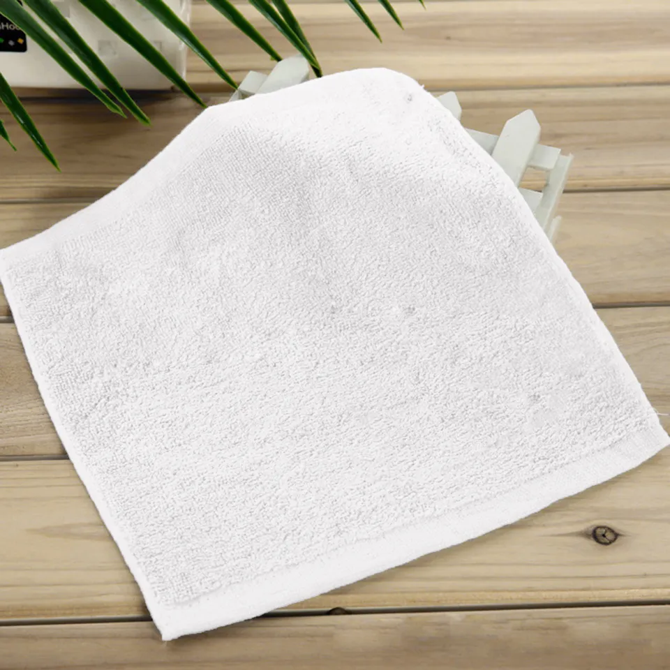 2 X BAMBOO FIBER SQUARE SMALL HAND TOWEL FACE TOWEL SOFT COOL