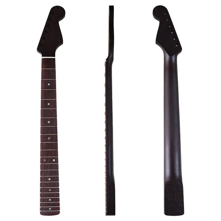 Wenge Wood ST TL Electric Guitar Neck 6 St 21 Frets Varnish Good