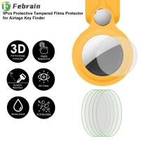 FEBRAIN กาวหน้าจอสัมผัส5ชิ้นฟิล์มป้องกัน HD ป้องกันสติกเกอร์รอยขีดข่วนปกป้องหน้าจอนุ่ม