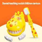 Flash Sale 4 món đồ chơi giả vờ cho trẻ em Bộ mô hình răng kiểm tra nha sĩ