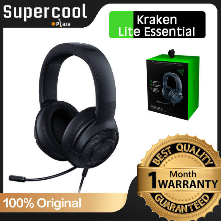 Razer Kraken X Lite Essential gaming headset Lazada Singapore