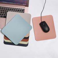 【jw】✓✵  Leather Color Antislip Computer Desk Accessories School Office