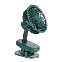 USB Powered Clip Fan 6 Inch Portable Fan 3 Speed Strong Airflow Small Fan with Sturdy Clip Quiet Clip Fan