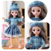 Fantasy Grils Princess Dolls Fairytale Dress-Up Clothes Changeable Characters Gift for 4-6 Years Old Girl